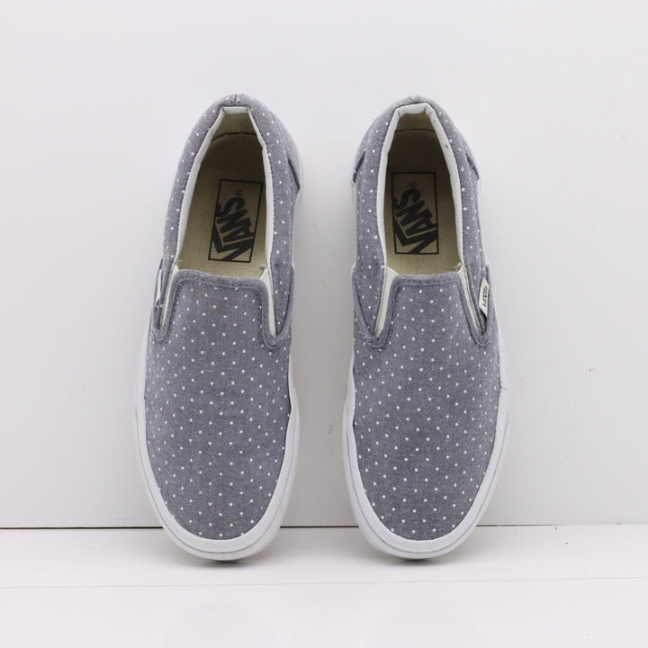 Vans Slip On Basse Grigie a Pois Eur 37 Unisex