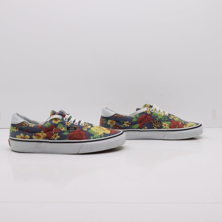 Vans Era Basse Blu a Fiori Eur 38.5 Unisex