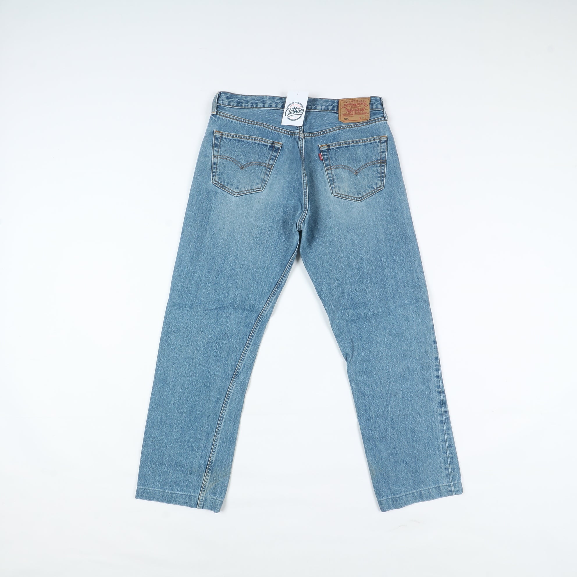 Levi's 501 Selvedge Vintage Jeans Denim W34 L36 Uomo Levis cimosa – Vintage  Clothing Shop