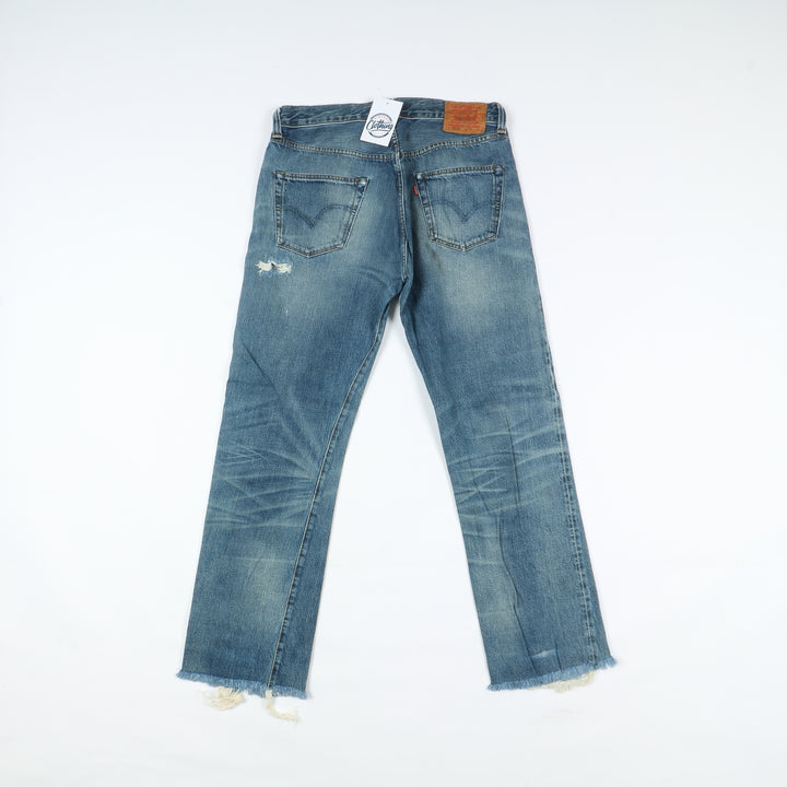 Levi's 501xx Big E Rivets Selvedge Vintage Denim W34 L34 Unisex