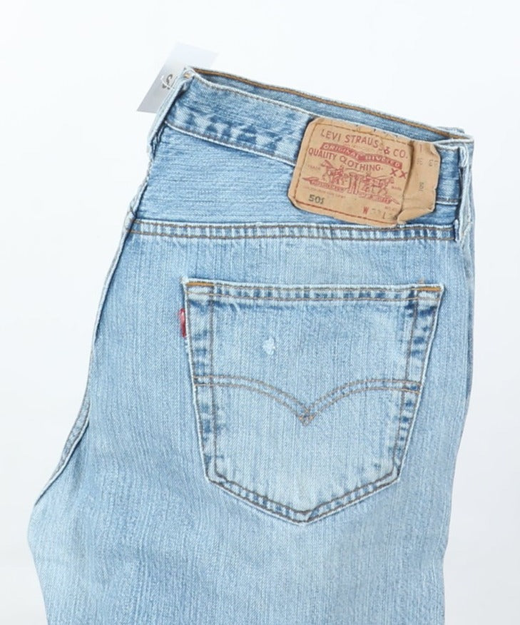 Levi's 501 Selvedge Denim W33 L36 Unisex Levis cimosa