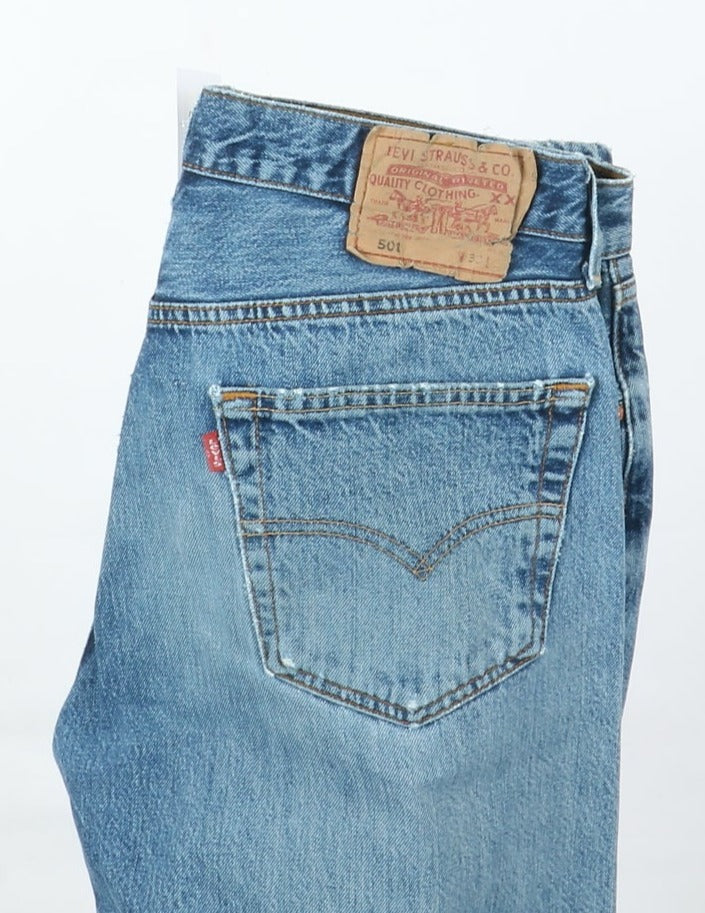 Levi's 501 Selvedge Denim W33 L36 Unisex Levis cimosa