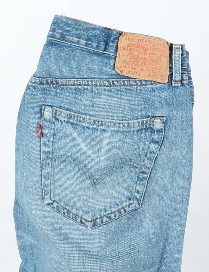 Levi's 501xx Big E Rivets Selvedge Denim W38 L36 Uomo Levis cimosa