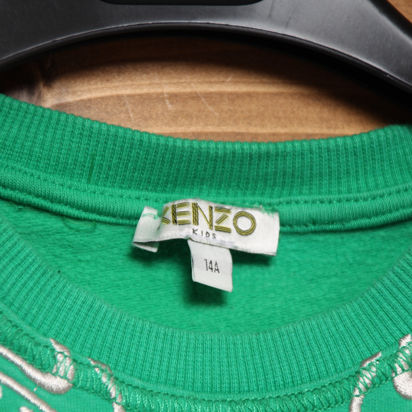 Felpa kenzo cheap bambino verde