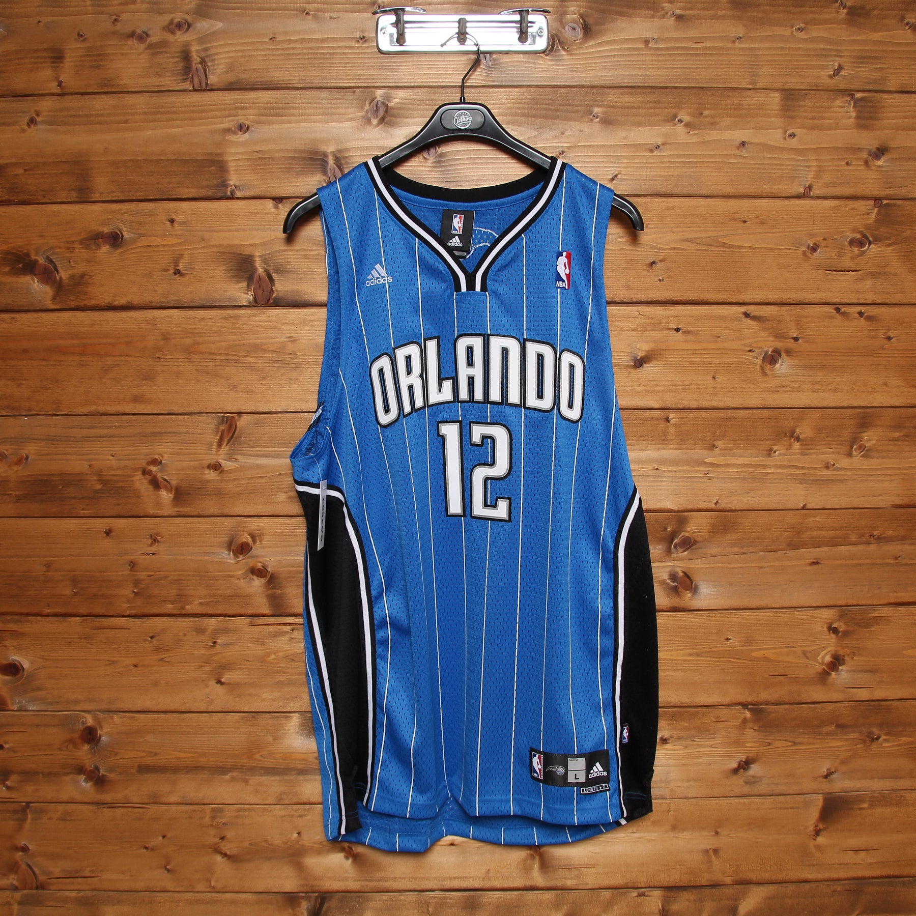 Maglia da Basket Adidas NBA Orlando Magic Howard 12 Blu Taglia