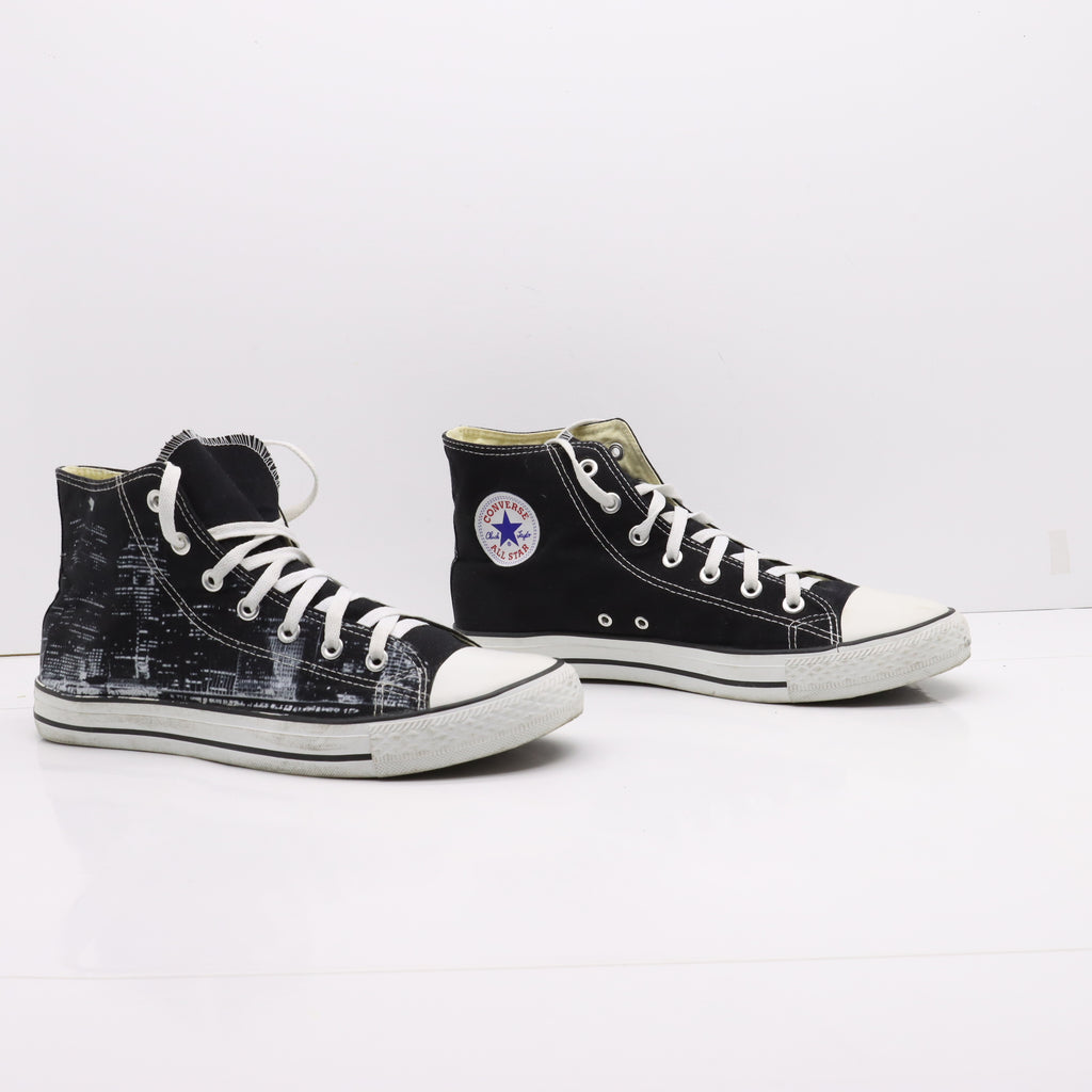 Converse All Star Alte Nero Eur 46 Unisex Made in USA Vintage Clothing Shop