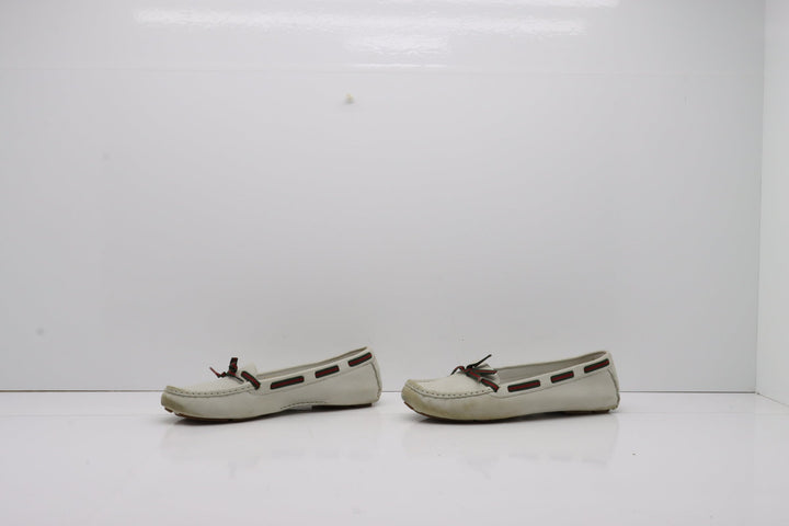 Gucci Mocassino Basso Bianco Eur 41 Uomo