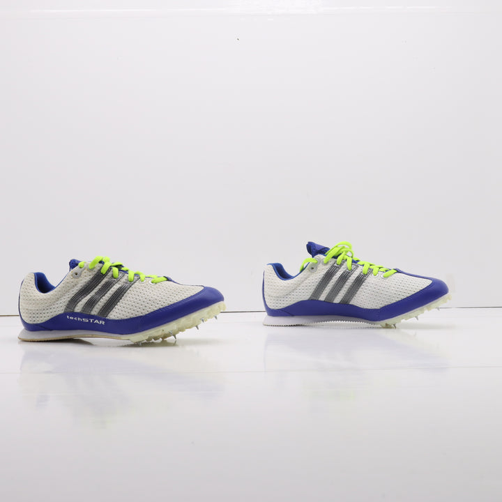 Adidas Tech Star Basse Corsa Bianco Blu Eur 38 Donna