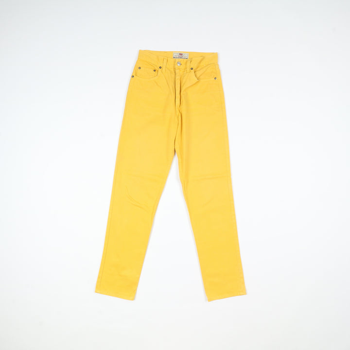 Levi's 441 White Tab Jeans Giallo W29 L30 Unisex