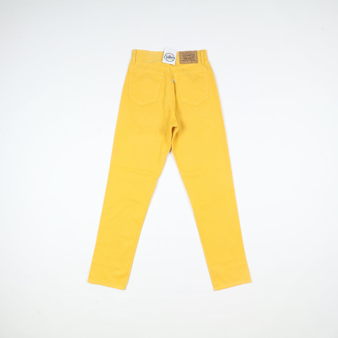 Levi's 441 White Tab Jeans Giallo W29 L30 Unisex