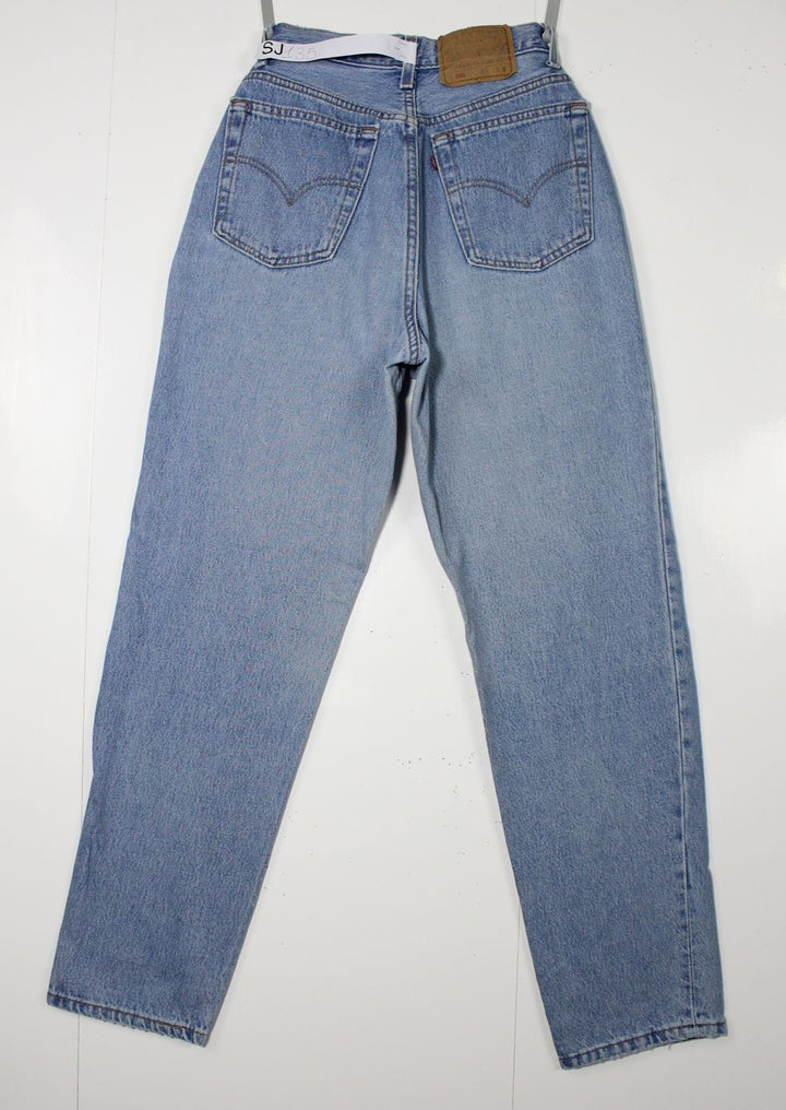 Levi's 501 Tg. S denim Made In USA Jeans Vintage