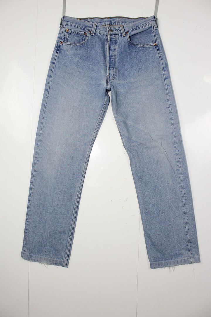 Levi's 501 Denim W33 L36 Made In USA Jeans Vintage