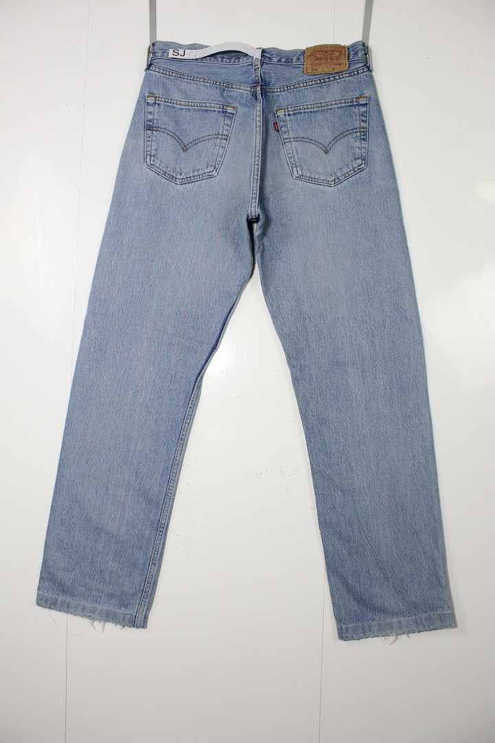 Levi's 501 Denim W33 L36 Made In USA Jeans Vintage