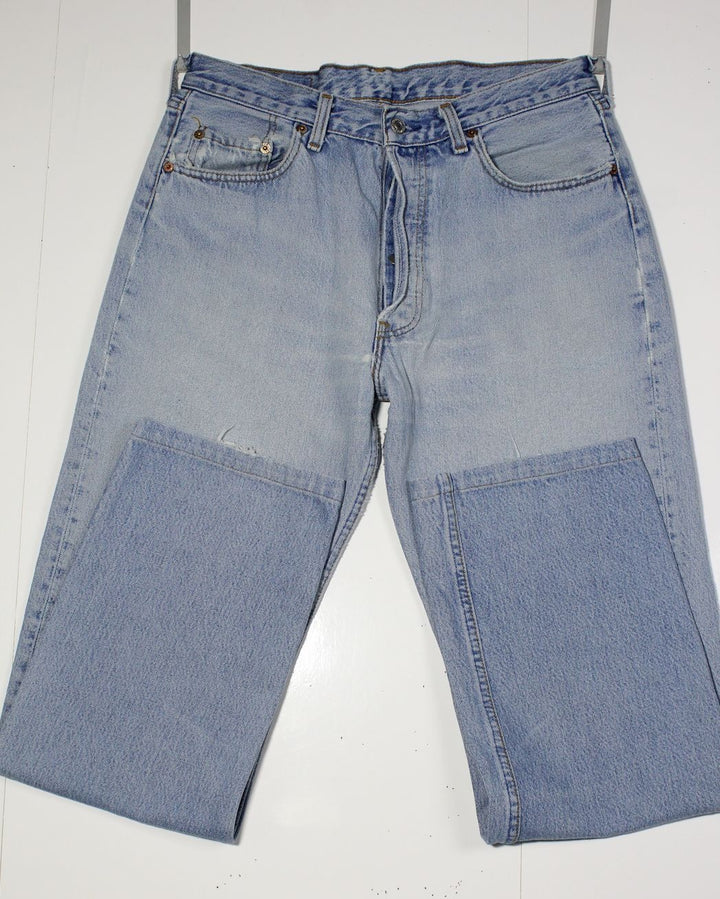 Levi's 501 Denim W33 L36 Made In USA Jeans Vintage