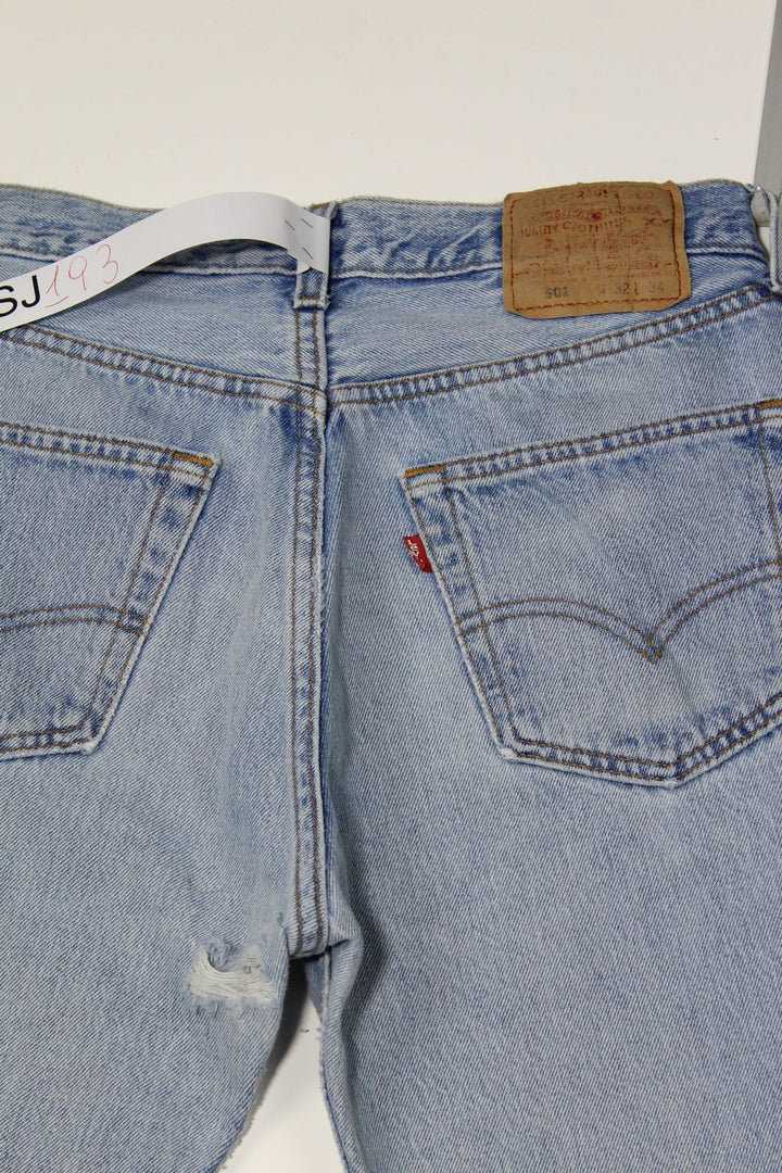 Levi's 501 Denim W32 L34 Made In USA Jeans Vintage