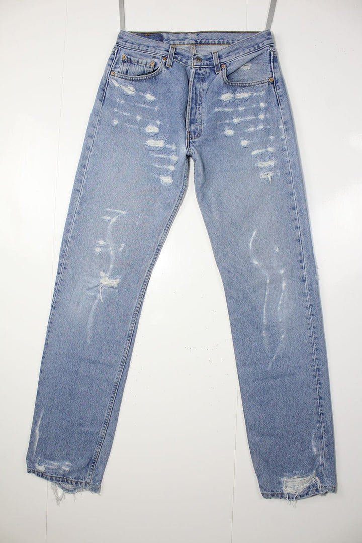 Levi's 501 Denim W32 L34 Made In USA Jeans Vintage