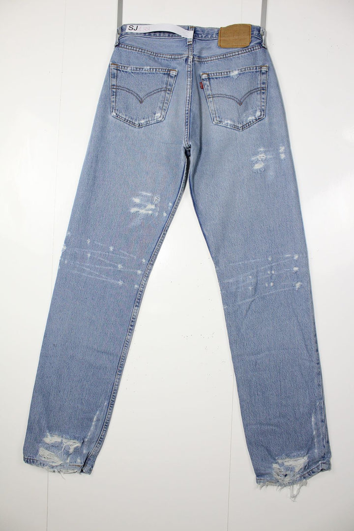 Levi's 501 Denim W32 L34 Made In USA Jeans Vintage