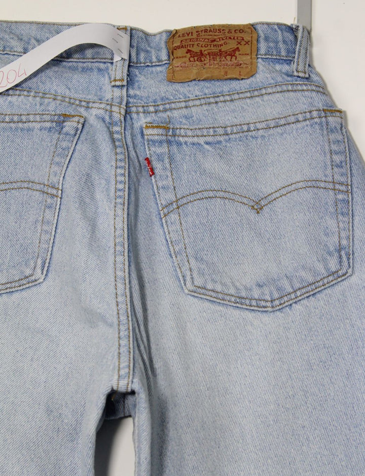 Levi's 550 Denim W32 L30 Made In USA Jeans Vintage