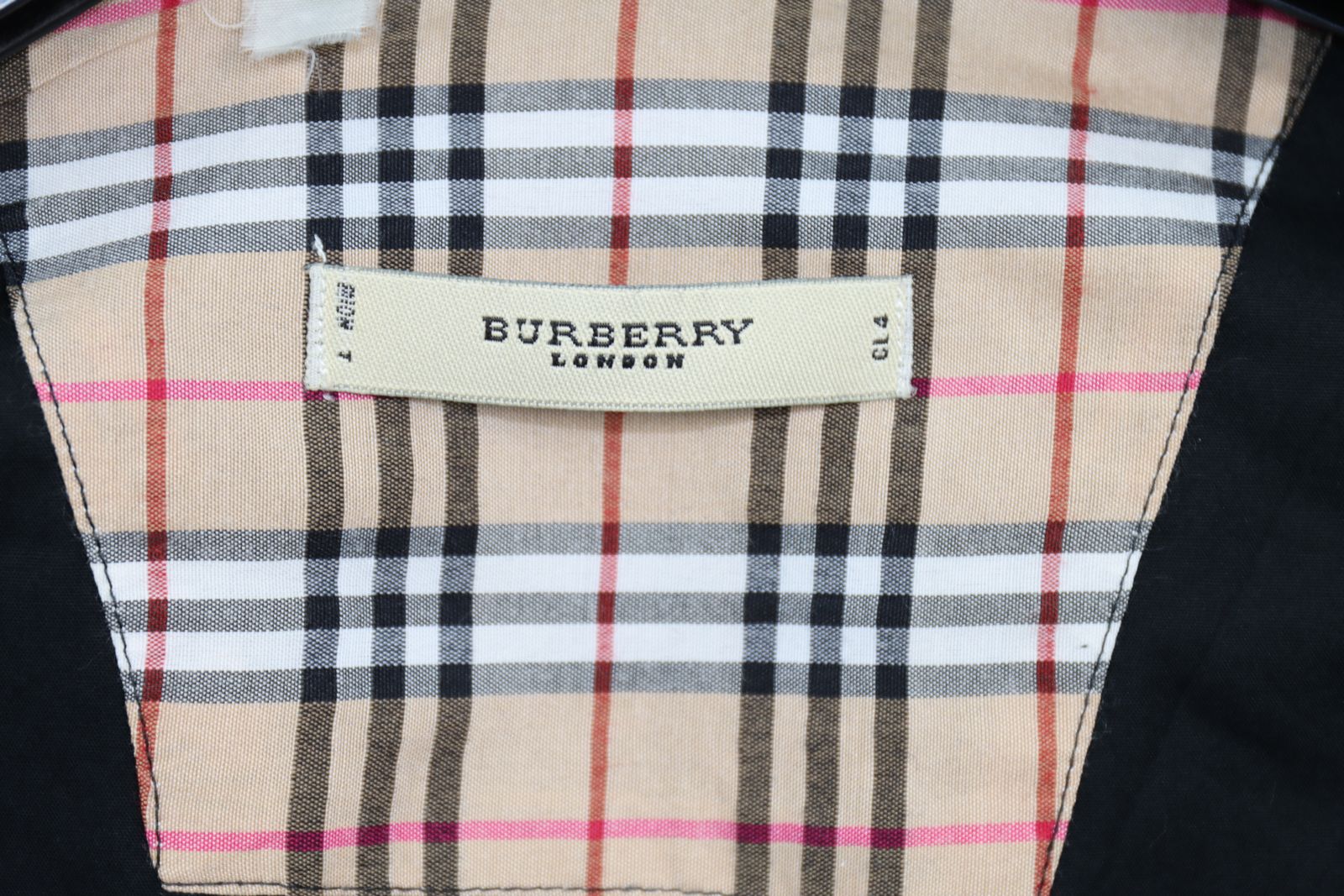 Burberry Camicia Nero Donna Vintage Clothing Shop