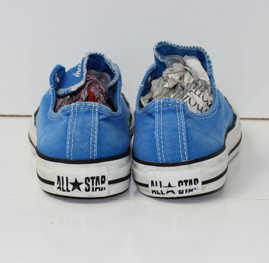 Converse All Star scarpe Sleep On Blu Basse Eur 38 UK 5.5 Mens 5.5 Wo Vintage Clothing Shop