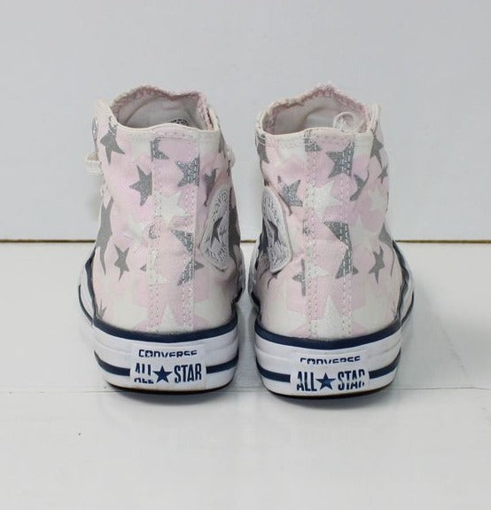 Converse alte 2025 rosa chiaro