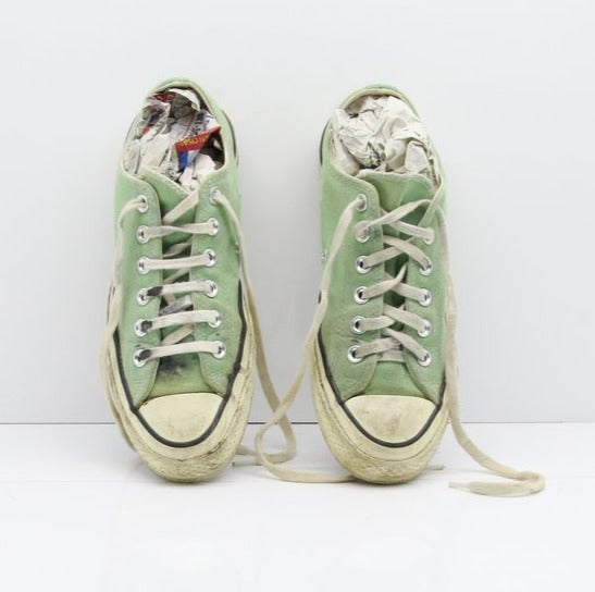 Converse on sale verdi basse