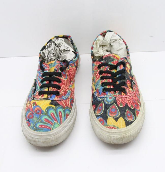 Vans Authentic Slim col. Geo Floral Eur 36.5 Uk 4 Vintage Clothing Shop