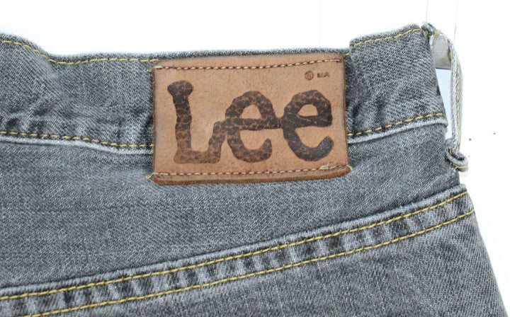 Lee Regular Fit W31 Nero Jeans Vintage Vita Alta